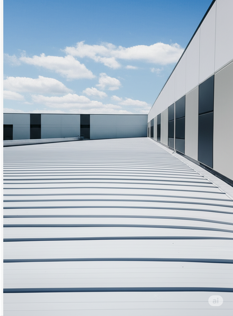 Commercial roofing project in Pensacola