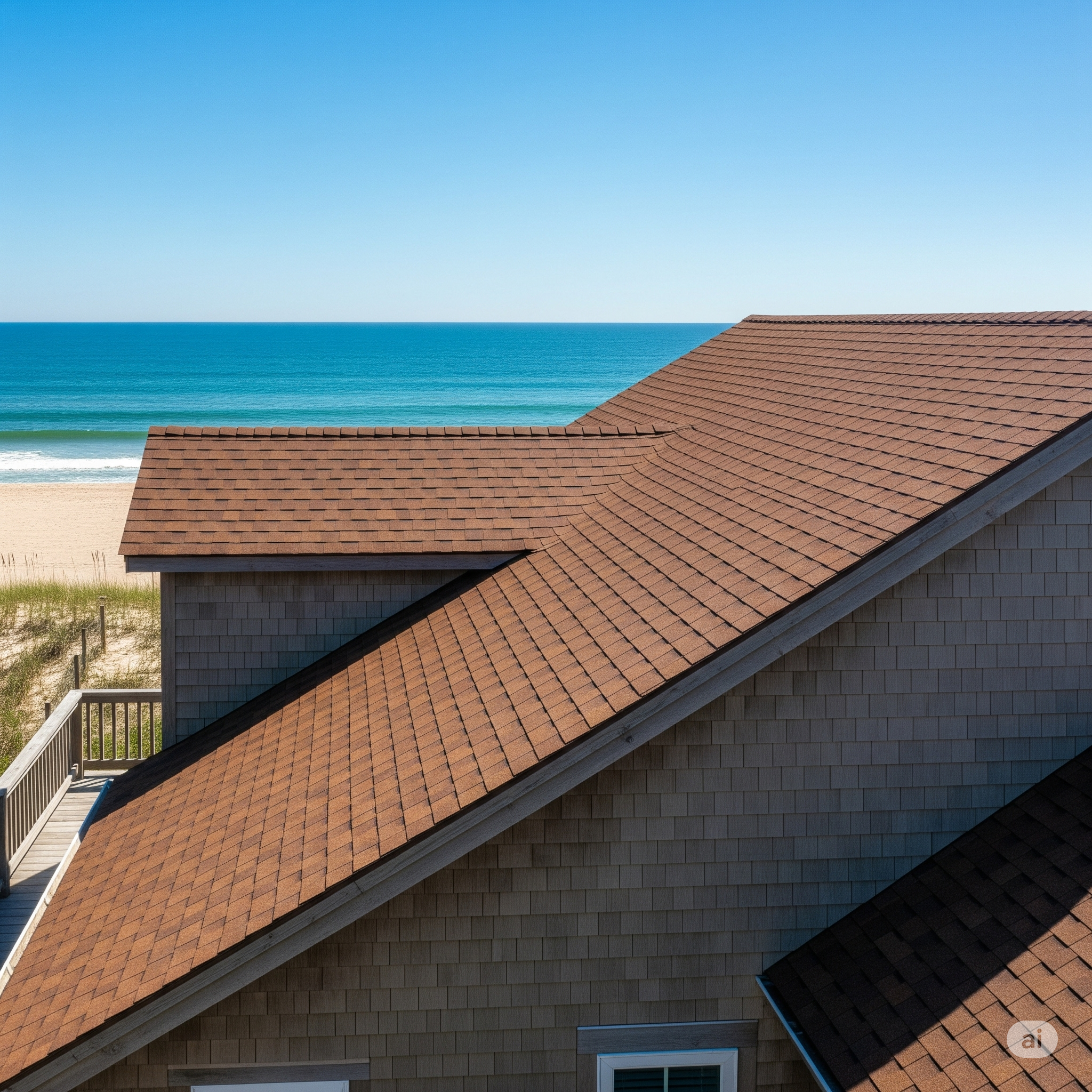 New shingle roof in Pensacola